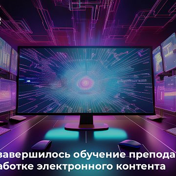 At KRSU, training of teachers in the development of electronic content has been completed